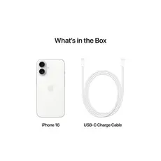 მობილური ტელეფონი APPLE iPhone 16 128GB White, 6 image
