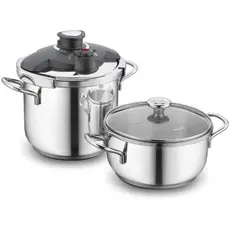 მულტისახარში ქვაბი Korkmaz A171 Alia 4 pcs. Pressure Cooker