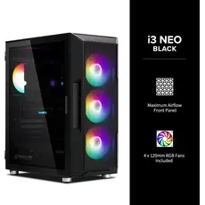 კომპიუტერის ქეისი Zalman Computer case I3 NEO TG BLACK, 3 image