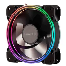 ქულერი 2E GAMING Case fan AIR COOL ACF120B-RGB, 120mm, 1300rpm,  4pin PWM+3pin, 24.8dBa