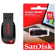 USB ფლეშ მეხსიერება SanDisk Cruzer Blade 64GB SDCZ50-064G-B35, 3 image
