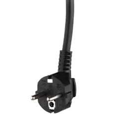 დენის დამაგრძელებელი 2E Power strip 5XSchuko with switch, 3G*1.5мм, 1.5m, black, 7 image