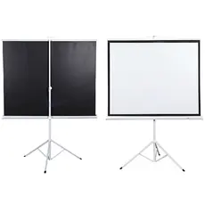 პროექტორის ეკრანი ALLSCREEN TRIPOD PROJECTION SCREEN 180X180CM HD FABRIC CTP-7272 100 inch, 3 image