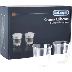GLASS CUP CONF DLSC301 6BICC-CAPPUCCINO 190ML DL