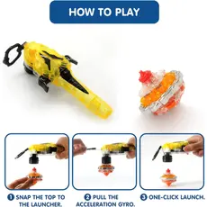 სათამაშო ნაკრები Auldey Infinity Nado V Special Edition Battle Set Ares' Wings vs Cracking Panzer, 3 image