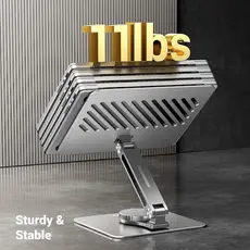 ნოუთბუქის სადგამი UGREEN LP592 (90849), Laptop Stand, Grey, 7 image