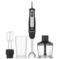 ხელის ბლენდერი Ardesto HBG-800BDWHCH, 800W, 600ML, Blender, Black, 2 image
