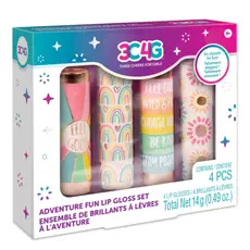 საბავშვო ტუჩსაცხების ნაკრები Make It Real 3C4G Mini Fridge Lip Gloss Set