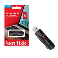 USB ფლეშ მეხსიერება SanDisk Cruzer 64GB Glide 3.0 SDCZ600-064G-G35, 3 image