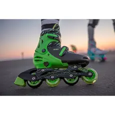 როლიკები NEON COMBO SKATES (SIZE 12-2) GREEN 4L/13L/16L CL 4PK, 5 image
