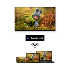 ტელევიზორი Thomson 50QG4S14, 50", 4K UHD, Smart TV, HDMI, USB, LAN, WIFI, BT, Black, 6 image