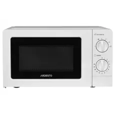 მიკროტალღური ღუმელი ARDESTO Microwave oven, 20L, mechanical control, 700W, button opening, white