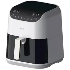 აეროგრილი Xiaomi Deerma DEM-KZ130W, 1300W, 5.5L, Air Fryer, White/Black, 5 image