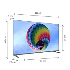 ტელევიზორი Thomson 50QG4S14, 50", 4K UHD, Smart TV, HDMI, USB, LAN, WIFI, BT, Black, 3 image