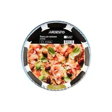 საცხობი ჭურჭელი Ardesto AR2404BG 27cm Baking Dish Round Black Mars, 4 image