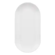 თეფში Ardesto Plate Lucca, 25х13 cm, White, ceramics