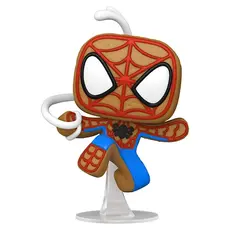 სათამაშო საკოლექციო ფიგურა Funko POP! Bobble Marvel Holiday Gingerbread Spider-Man 50664, 3 image