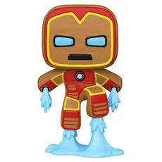 სათამაშო საკოლექციო ფიგურა Funko POP! Bobble Marvel Holiday Gingerbread Iron Man 50658, 3 image