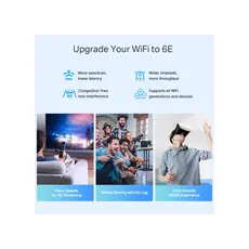 როუტერი TP-Link Deco XE75 Pro (3-pack) AXE5400 Tri-Band Mesh Wi-Fi 6E System, 5 image