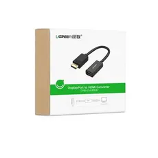 ადაპტერი UGREEN MM137 (40363) DisplayPort to HDMI Female Converter 4K*2K 25cm (Black), 9 image