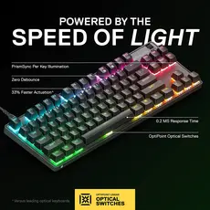 კლავიატურა SteelSeries Keyboard Apex 9 TKL US, 4 image