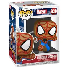 სათამაშო საკოლექციო ფიგურა Funko POP! Bobble Marvel Holiday Gingerbread Spider-Man 50664