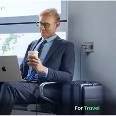 მობილურის დამტენი UGREEN X553 (35042) Nexode Air, 65W, USB, USB-C, Grey, 5 image