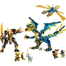 ლეგო LEGO Ninjago Elemental Dragon vs. The Empress Mech