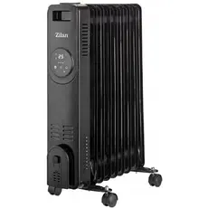 ზეთის გამათბობელი Zilan ZLN8416, 2000W, Oil Radiator, Black