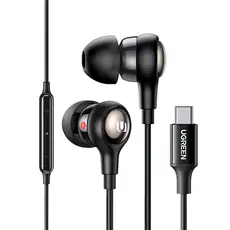 ყურსასმენი UGREEN EP103 (30638), In-Ear Headphones, Wired, Type-C, Black, 2 image