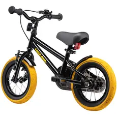 საბავშვო ველოსიპედი Miqilong Bicycle ST 12" Black, 4 image