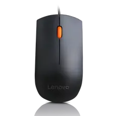 Mouse Lenovo 300 Wired Black, 2 image