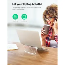 ნოუთბუქის სადგამი UGREEN Desktop Laptop Stand (Silver), 2 image