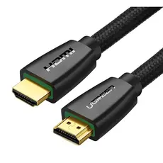 HDMI კაბელი UGREEN HD118 (40411) High-End HDMI Cable with Nylon Braid 3m (Black), 3 image