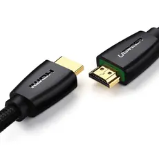 HDMI კაბელი UGREEN HD118 (40411) High-End HDMI Cable with Nylon Braid 3m (Black), 4 image