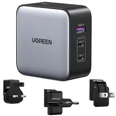 დამტენი UGREEN CD296 (90409), 65W, USB, USB-C, Gray, 2 image
