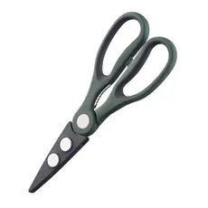 სამზარეულოს მაკრატელი Ardesto Kitchen scissor with cover Gemini, green, s/s, pp, 3 image