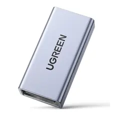 USB ადაპტერი UGREEN US381 (20119) USB 3.0 Type A Female to Female Adapter, Gray, 4 image