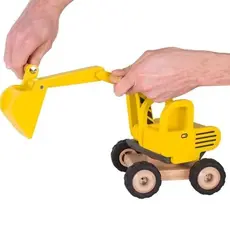 ხის ექსკავატორი goki Machine woodeni Excavator (yellow) 55898G, 3 image