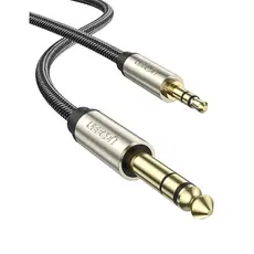 აუდიო კაბელი UGREEN (10630) 3.5mm to 6.35mm TRS Stereo Audio Cable 5m (Gray)