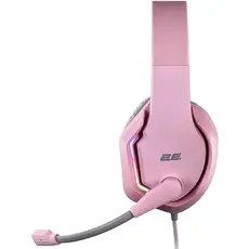 ყურსასმენი 2E HG315 Gaming Headset, Wired, RGB, USB, Pink, 5 image