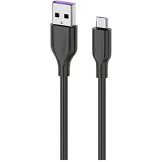 კაბელი 2E Cable USB-A - microUSB Glow 1m Black, 2 image