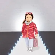 თოჯინის ტანსაცმელი LORI 6" DOLL COAT OUTFIT, 3 image