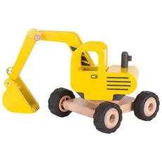 ხის ექსკავატორი goki Machine woodeni Excavator (yellow) 55898G, 2 image