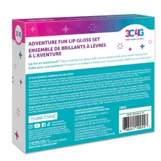 საბავშვო ტუჩსაცხების ნაკრები Make It Real 3C4G Adventure Fun Lip Gloss Set, 5 image