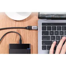 USB ადაპტერი UGREEN US270 (50283) OTG Type C to USB 3.0 A Adapter Cable with Lanyard (Black), 5 image