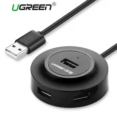 USB ჰაბი UGREEN CR106 (20277) USB 2.0 4 PORTS HUB, 2 image
