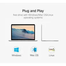 USB ჰაბი UGREEN CR106 (20277) USB 2.0 4 PORTS HUB, 5 image
