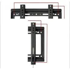 ტელევიზორის საკიდი Allscreen Universal LCD LED TV Bracket CTMB25  14"-42" ინჩი, 3 image