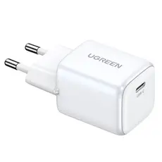 დამტენი UGREEN Charger Type-c CD319 (15326) Nexode, 30W, Single port, USB-C, White, 3 image